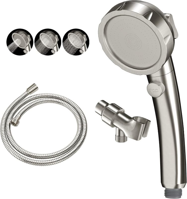 Photo 1 of 1" hand held Filter shower head with set