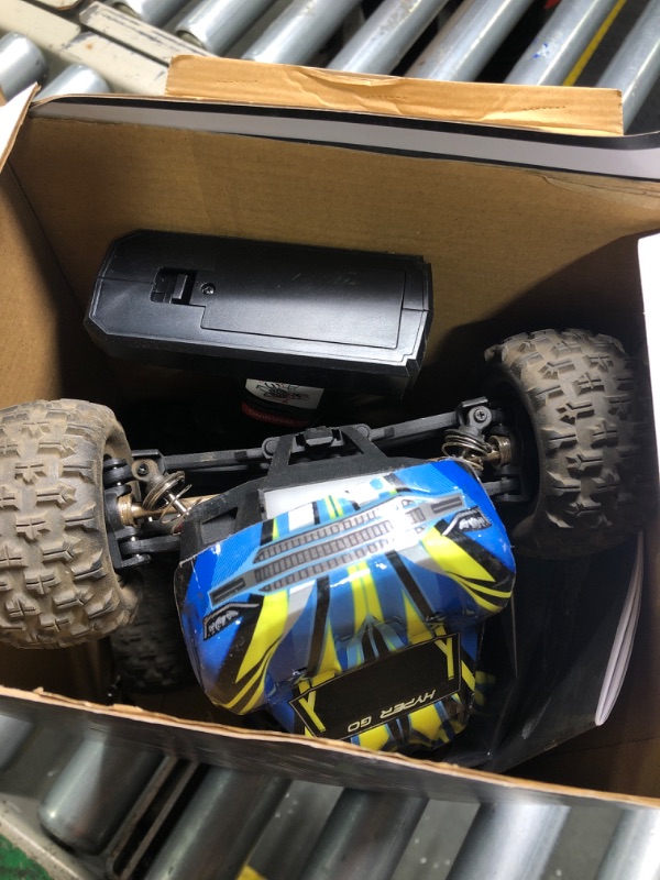 Photo 1 of ** dirty**HYPER GO H16BM 1/16 RTR Brushless Fast RC Cars for Adults, Max 42mph Electric Off-Road RC Truck, High Speed RC Car 4X4 Remote Control Car with 2 Lipo Batteries for Adult, Compatible 3S Lipo