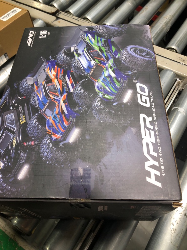 Photo 1 of ** dirty**HYPER GO H16BM 1/16 RTR Brushless Fast RC Cars for Adults, Max 42mph Electric Off-Road RC Truck, High Speed RC Car 4X4 Remote Control Car with 2 Lipo Batteries for Adult, Compatible 3S Lipo