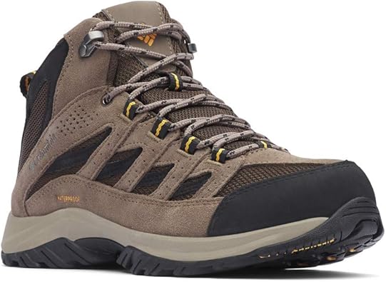 Photo 1 of ** size 10.5 M***Columbia Men's Crestwood Mid Waterproof Hiking Boot, Breathable, High-Traction Grip, 13 Regular US, cordovan, squash