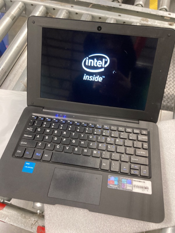 Photo 1 of HBESTORE 10.1Inch Portable Laptop Mini Computer Ultra Thin Notebook with Apollo Lake N3350,6GB RAM and 64GB Storage with Windows10 OS (Black)