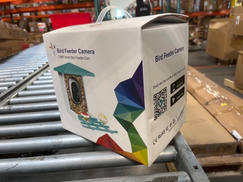 Photo 1 of Smart Bird Feeder with Camera, AI Auto-Capture & Motion Detection, 5W Solar, 170° View, AI Identify 16000+ Birds,Ideal Gift for Bird Lovers.