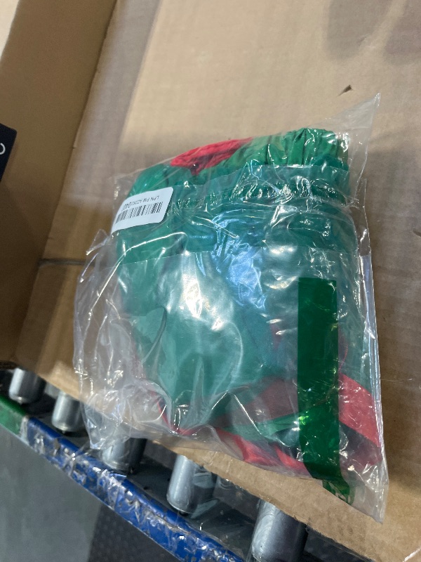 Photo 1 of Aalizzwell 6-12 Months Baby Girls Christmas Clothes Infant My 1st Xmas Tulle Skirt Buffalo Plaid Outfit with Leg Warmers Clothing Elf