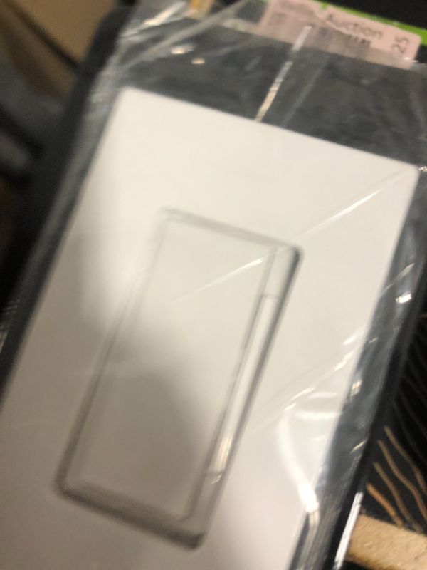 Photo 1 of Leviton Decora Smart Motion Sensing Dimmer Switch, Wi-Fi 2nd Gen, Neutral Wire Required, Works with My Leviton, Alexa, Google Assistant, Apple Home/Siri & Wired or Wire-Free 3-Way, D2MSD-1RW, White