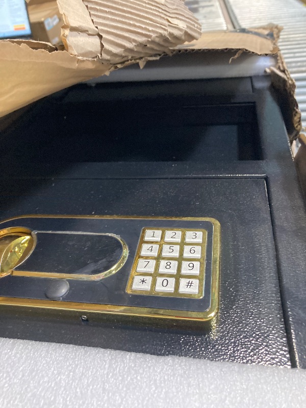 Photo 1 of 3.6 Cu ft Large Fireproof Drop Safe Box for Business, Anti-Theft Cash Safe Drop Box with Drop Slot, Digital Keypad and Spare Key, Heavy-duty Depository Drop Safe for Home Retail Busines Restaurants