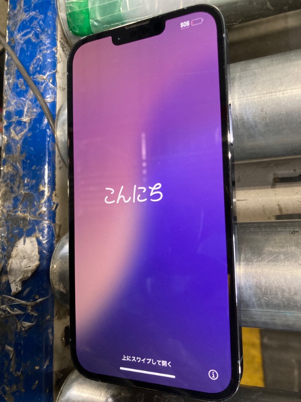 Photo 1 of ***cell phone has no accessories*** Apple iPhone 13 Pro Max, 128GB, Sierra Blue - Unlocked (Renewed Premium)