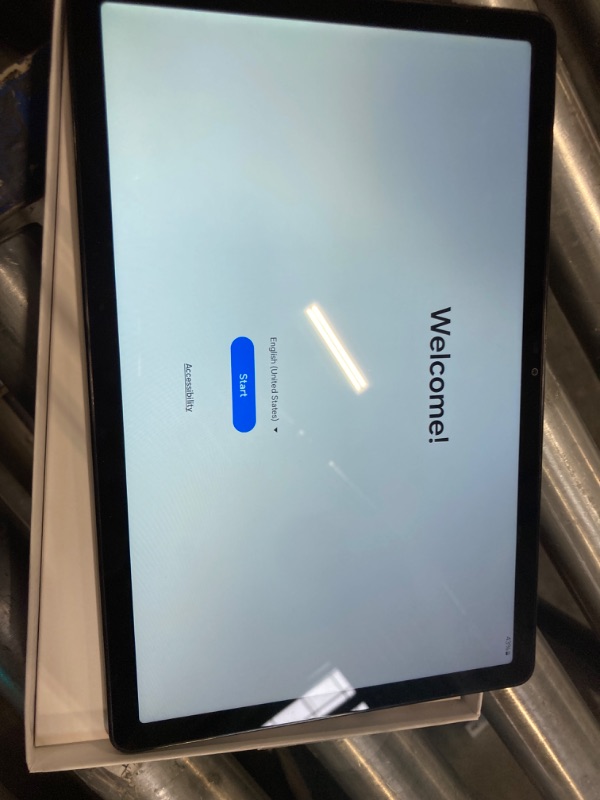 Photo 1 of ***cable and charger missing, only the tablet for sale*** Samsung Galaxy Tab A9+ Plus 11” 128GB Android Tablet, Big Screen, Quad Speakers, Upgraded Chipset, Multi Window Display, Slim, Light, Durable, Kids Friendly Design, US Version, 2024, Silver