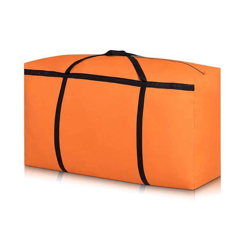 Photo 1 of ***ORANGE*** CIVJET 4Pk Moving Bags Heavy Duty Extra Large with Strong Zippers, 120L Storage Totes Bag for Space Saver for College Students, Moving Supplies/Boxes with Handles for Clothes, Storage Containers 