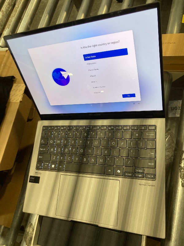 Photo 1 of ASUS Zenbook S 13 OLED Laptop, 13.3” OLED 3K 60Hz Display, Intel Evo Certified, Intel Core Ultra 7 155U CPU, Intel Graphics, 32GB RAM, 1TB SSD, Windows 11 Pro, Basalt Gray, UX5304MA-XS76