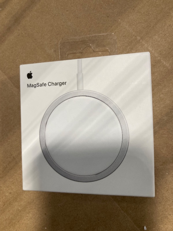 Photo 2 of Apple MagSafe Charger - Wireless Charger with Fast Charging Capability, Compatible with iPhone and AirPods