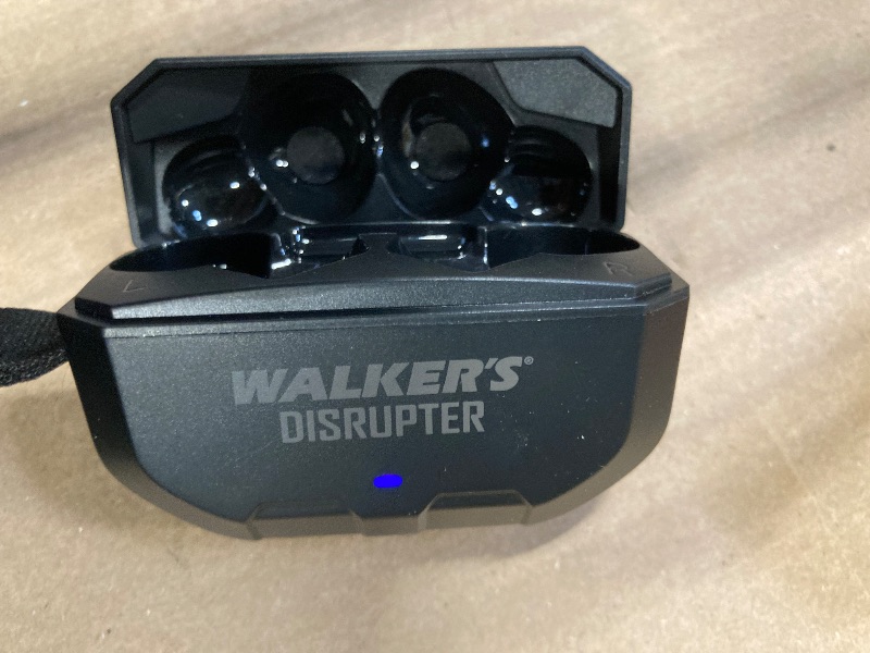 Photo 1 of Walker's Disrupter Bluetooth Earbuds - Hunting Range Shooting Active Lifestyle Ear Protection Hearing Enhancement Noise-Cancelling Rechargeable Wireless Electronic Earbuds