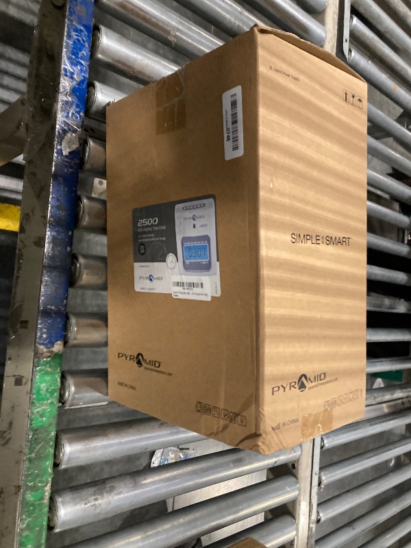 Photo 1 of Pyramid Time Systems Small Business 2500 Time Clock Bundle, Unlimited Employees, Ivory