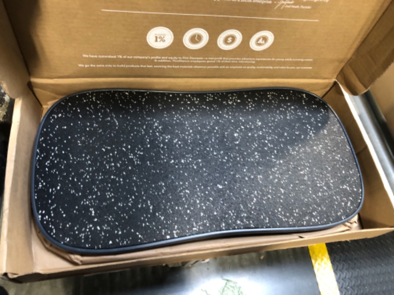 Photo 1 of FluidStance Plane Standing Desk Balance Board - 360 Degree Rocker Board for Balance, Fatigue, and Desk Exercise - Sustainably Made, Anti Slip Wobble Balance Board - Premium Standing Desk Accessories