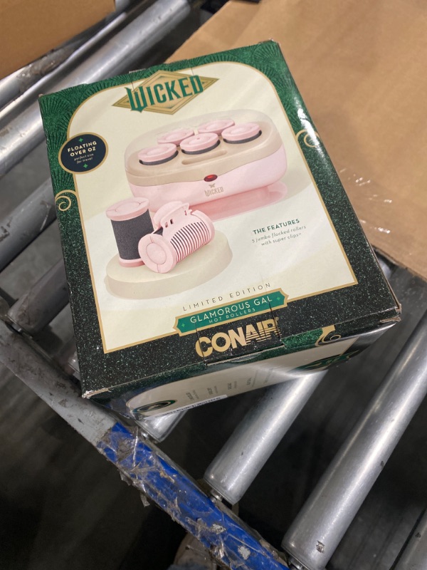 Photo 1 of ***USED***Wicked Glinda Hot Roller Set by Conair - Hot Rollers for Long, Medium, and All Hair - Hair Curler - Hair Roller Clips Included - 1 1/2-inch Rollers