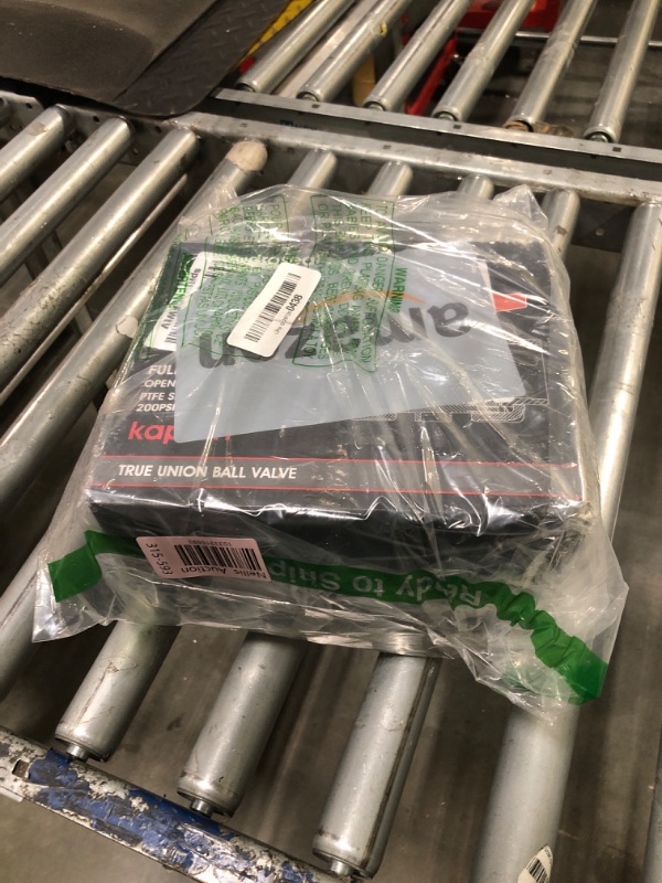 View 2 of HYDROSEAL Kaplan 2’’ PVC True Union Ball Valve with Full Port, ASTM F1970, EPDM O-Rings and Reversible PTFE Seats, Rated at 200 PSI @73F, Gray, 2 inch Socket (2 inch)
