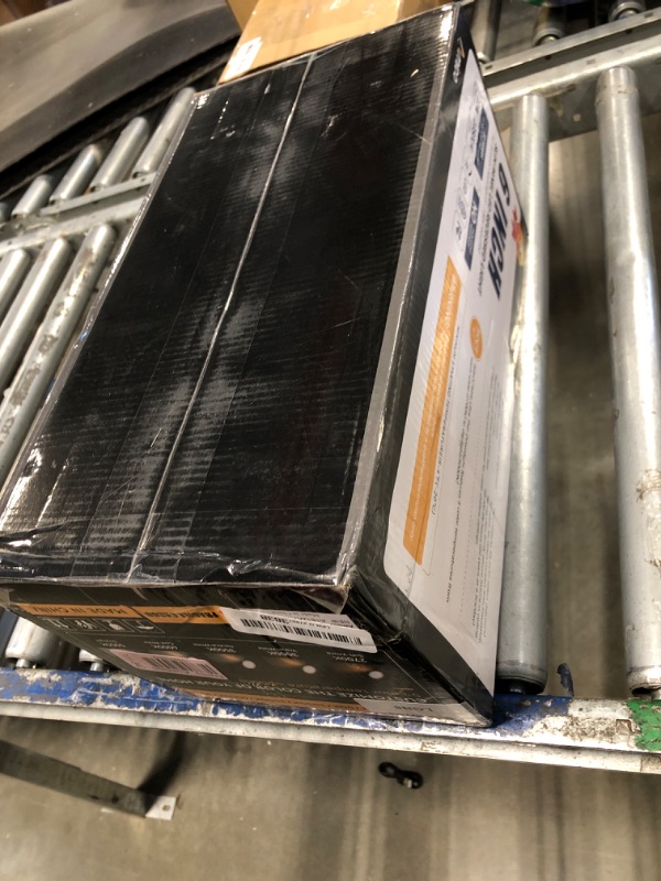 Photo 1 of Amico 12 Pack 6 Inch 5CCT Ultra-Thin LED Recessed Ceiling Light with Junction Box, 1050LM Brightness, Dimmable Canless Wafer Downlight, 12W, ETL&FCC