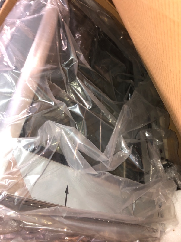 Photo 1 of KoolMore 23 in. Commercial Countertop Convection Oven for Half-Size Pans with 4 Racks 2800W of Power and Steam Injection, 240V in Stainless-Steel, ETL Listed for Safety and Sanitation (KM-CTCO-23STI)