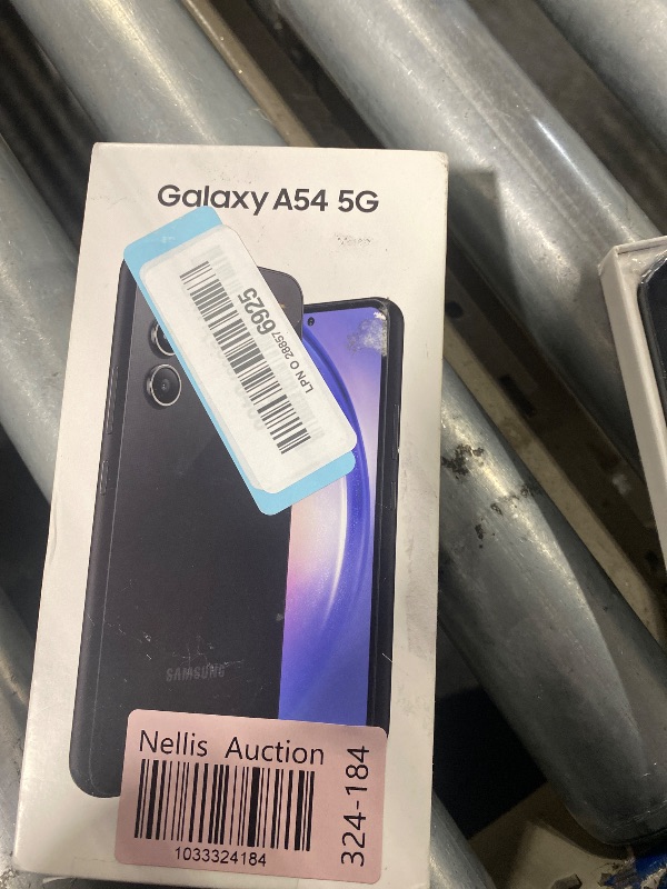 Photo 1 of SAMSUNG Galaxy A54 5G A Series Cell Phone, Unlocked Android Smartphone, 128GB, 6.4” Fluid Display Screen, Pro Grade Camera, Long Battery Life, Refined Design, US Version, 2023, Awesome Black
