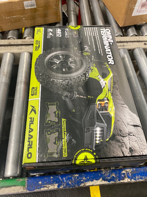 Photo 1 of AMORIL 1/10 RTR Brushless Fast RC Cars for Adults,Max 50mph Hobby Electric Off-Road Monster Truck,Waterproof High Speed RC Car 4WD Remote Control Car with 3S Lipo,Green