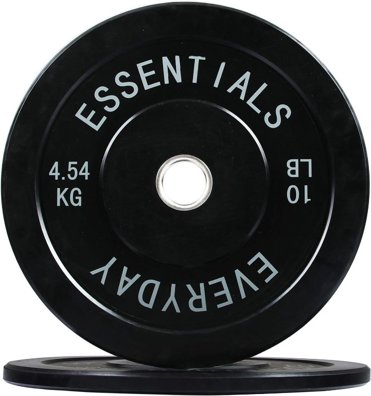 Photo 1 of  *** 2 PCS *** BalanceFrom Color Coded Olympic Bumper Plate Weight Plate with Steel Hub