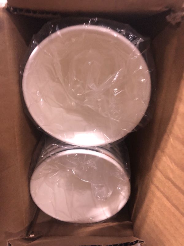 Photo 1 of ***USED**Christmas Coffee Cups, 50 Pack Party Decor, To Go Coffee Cups, Paper Hot Coffee Cups for Chocolate, Cocoa, Coffee (Green, 16 Ounce)