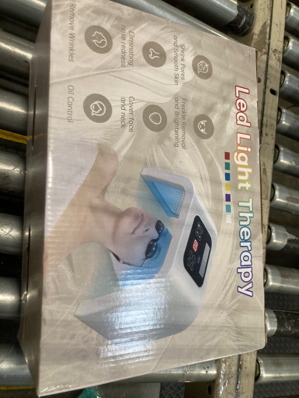 Photo 1 of Fxtiaa LED-Face-Light-Therapy, 7 in 1 Color LED Face Mask Facial Body Beauty Equipment