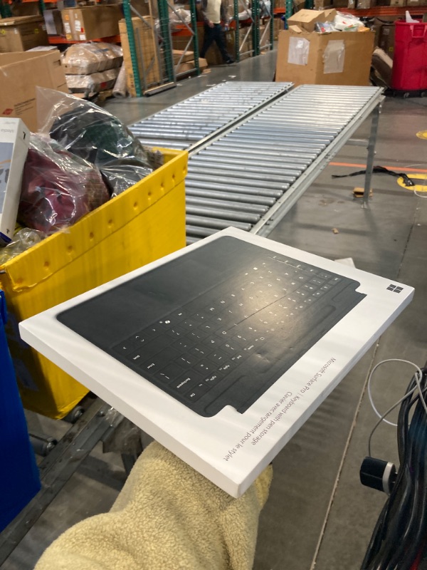 Photo 1 of Microsoft Surface Pro Keyboard for Surface Pro Copilot+ (11th Edition), Pro 9 and 8 with Pen Storage, Alcantara Material, Black