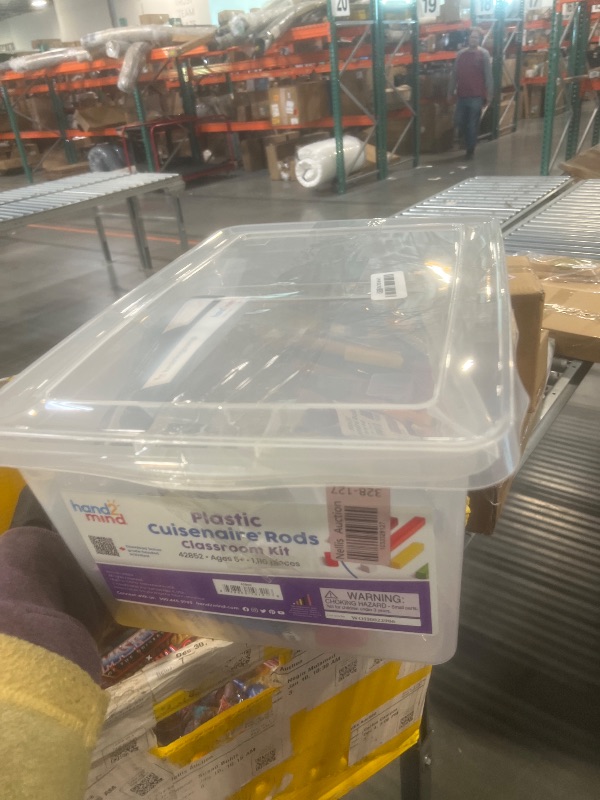 Photo 1 of hand2mind Plastic Cuisenaire Rods Classroom Set, Math Manipulatives, Montessori Math Rods, Math Counters, Math Blocks, Counting Blocks, Montessori Math, Fraction Bars, Number Rods (Set of 15)