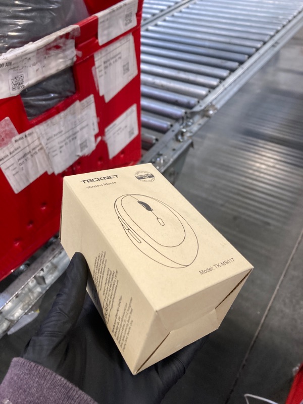 Photo 1 of TECKNET Ergonomic Mouse, 4800 DPI Wireless Vertical Mouse, 5 Adjustable DPI Levels, 6 Buttons, 2.4G Silent Wireless Mouse for Laptop, PC, Chromebook, Mac - Black