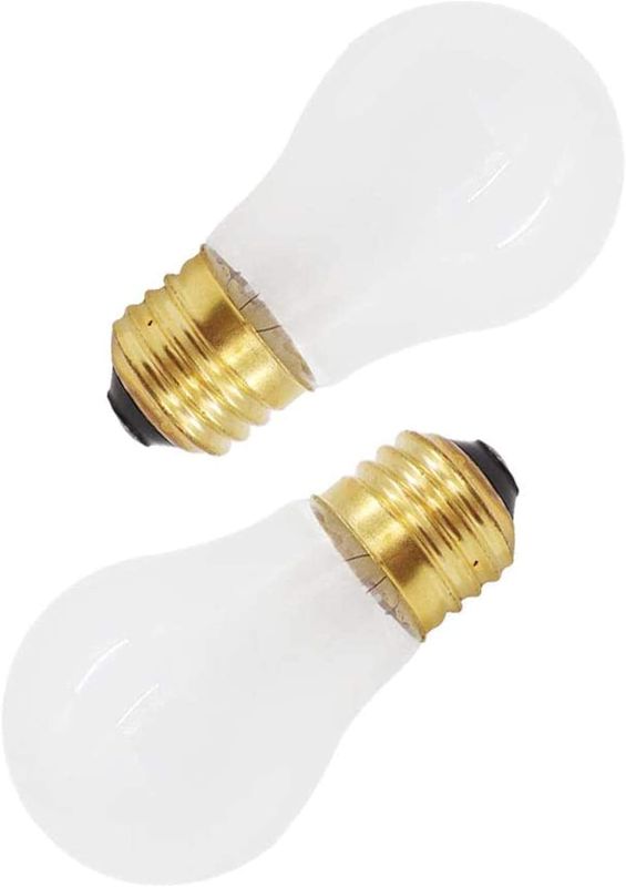 Photo 1 of AMI PARTS 8009 Bulb 40w 130v E26 Replacement Light Specially Designed to Withstand Extreme Temperatures Often Used to Light The Inside of Refrigerators and Ranges (2pcs)