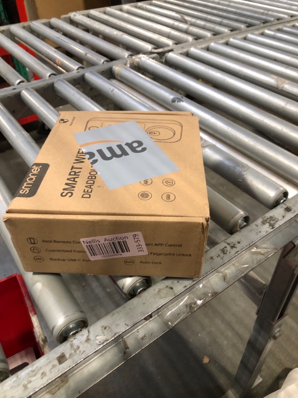 Photo 1 of Smart Locks WiFi Deadbolt: SMONET Fingerprint Front Door Lock Keyless Entry with Keypad Electronic Digital Deadbolt Alexa Gateway Remote Control, Bluetooth APP KeyFob Code Auto-Lock for Home, Black