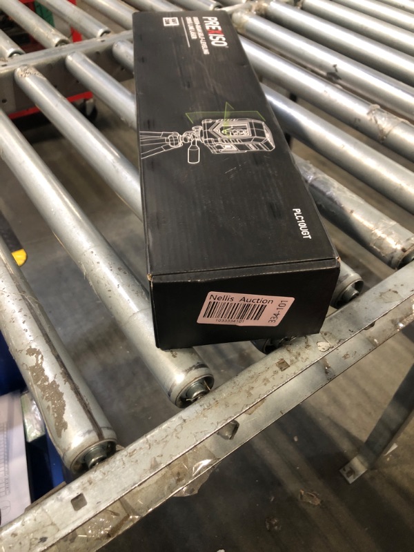 Photo 1 of PREXISO Laser Level with Tripod, 65Ft Self Leveling Cross Line Laser Level, Green Line leveler Tool for Hanging Pictures, Home Renovation with LED Indicator & 2 AA Batteries (26 inch Tripod)