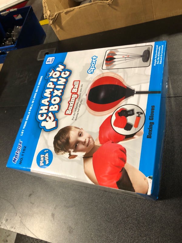 Photo 1 of ***USED***Height Adjustable Punching Bag Set for Kids Ages 3-8+ with Boxing Gloves, Ideal Birthday for Boys & Girls
