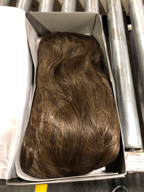 Photo 3 of Raquel Welch Big Spender Shoulder Length Pageboy Wig With Sophisticated Tumbled Waves by Hairuwear, Average Size Cap, RL10/12 Sunlit Chestnut