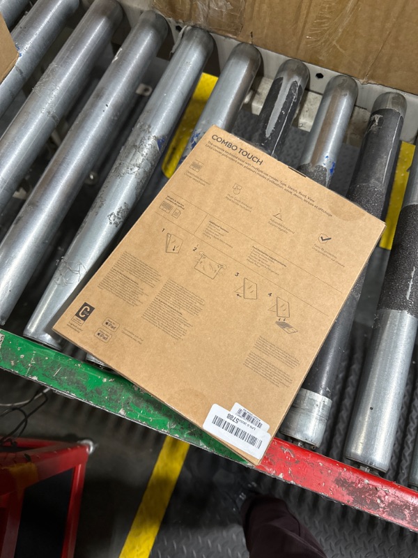 Photo 1 of Logitech Combo Touch iPad Pro 13-inch (M4)(2024) Keyboard Case - Detachable Backlit Keyboard with Kickstand, Comfortable Typing, Multi-use Mode - Midnight Black