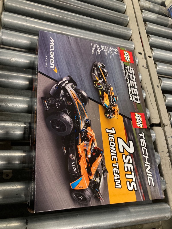 Photo 1 of LEGO Technic & Speed Champions McLaren Racing Pack Building Toys Set - Race Cars Toys for Kids, Boys & Girls, Ages 9+ - Gift Ideas for Birthdays - 66792