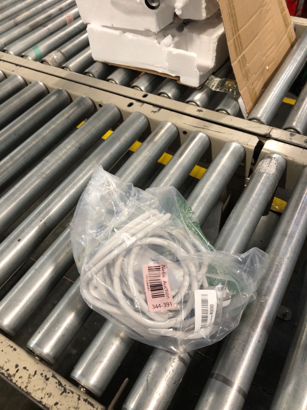 Photo 1 of 15FT Power Strip Surge Protector - 8 Outlets and 4 USB Ports, Heavy-Duty Braided Extension Cord, Flat Plug, 15A Circuit Breaker, Charging Station Overload Protection