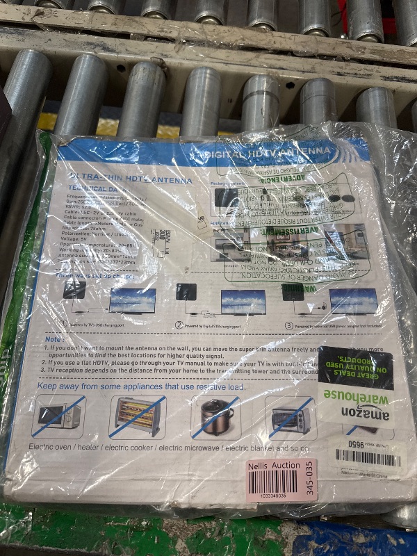 Photo 1 of [2019 ULTIMATE] HD TV Antenna Indoor Amplified Digital HDTV 80 Mile Range with Detachable Amplifier Signal Booster and 18FT High Performance Coaxial Cable Local Broadcast HD Signal Channels Television