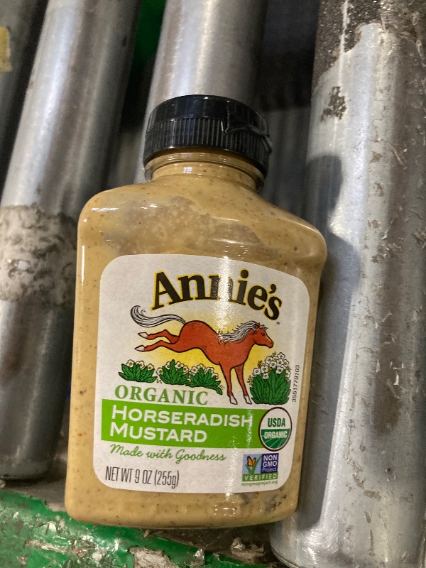 Photo 2 of *ONLY 1* Annie'S Naturals Organic Horseradish Mustard (9 OZ) 