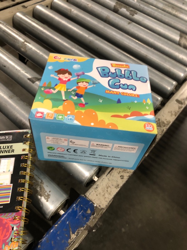 Photo 1 of EUOCENK 2 Pack Mini Bubble Machine Gun, 36 Holes Bubble Gun Blaster for Kids & Toddlers 3+, Mini Bubbles Blower with Solution, for Boys, Outdoor, Party, Toys, Wedding, Gifts (Pink & Purple & Green)