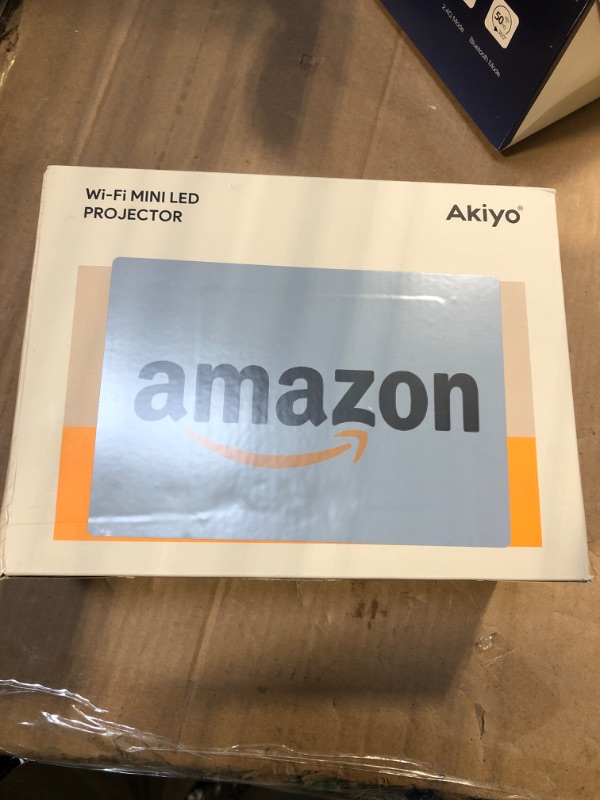 Photo 1 of Mini Projector with WiFi and Bluetooth, 1080P Supported Projector with Projector Stand, Portable Movie Projector for Home Theater/Outdoor, Compatible with iOS/Android/Laptop/TV Stick/HDMI/PS5