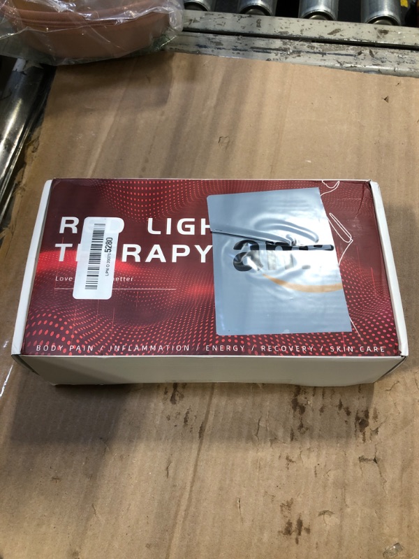 Photo 1 of Red Light Therapy Infrared Light Therapy Pad Wearable Wrap Heating Pad for Body Pain Relief Back Waist Shoulder Knee Feet Faster Body Energy Recovery with Timer