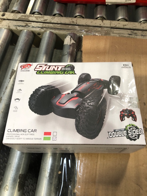 Photo 2 of *FOR PARTS ONLY* LOOZIX RC Stunt Car Remote Controll Car Transformed Vehicle 360° Spins All Terrains Monster Truck for Boys Kids Age 8-12 Years Old