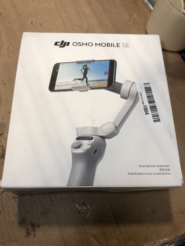 Photo 2 of DJI Osmo Mobile SE, 3-Axis Phone Gimbal, Portable and Foldable, Gimbal Stabilizer for iphone, Andriod, ShotGuides, ActiveTrack 6.0, Vlogging Stabilizer for Youtube, TikTok, Travel