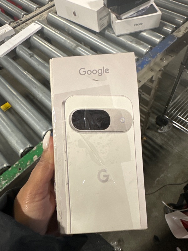 Photo 1 of Google Pixel 9 - Unlocked Android Smartphone with Gemini, 24-Hour Battery, Advanced Camera, and 6.3" Actua Display - Porcelain - 128 GB