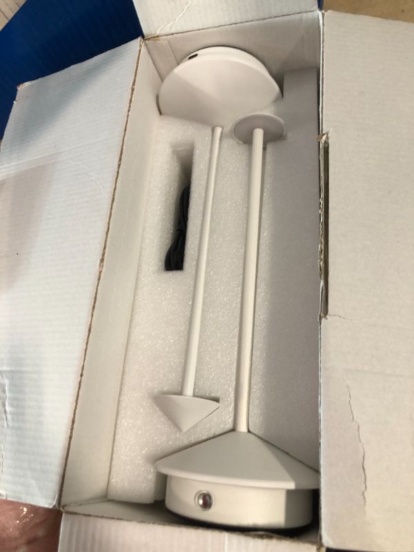 Photo 1 of ***USED***NEWSEE Modern Cordless Table Lamp Set of 2, Portable LED Desk Lamps, 5000mAh Rechargeable Battery Operated Lighting for Bedroom Dining Room Restaurant Coffee Shop Camping Night Light (White)