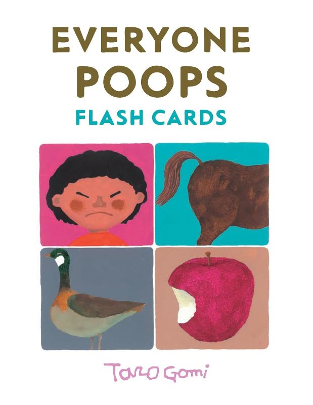 Photo 1 of Everyone Poops Flash Cards (Taro Gomi)