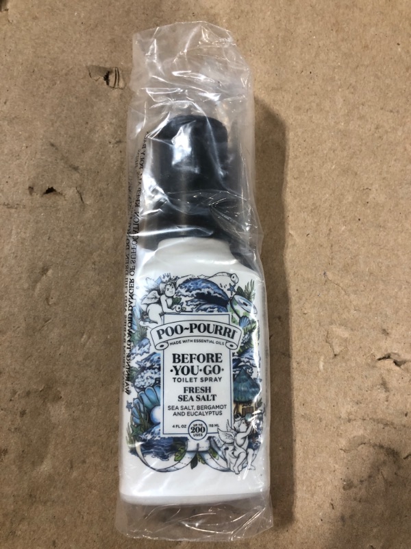 Photo 2 of Poo-Pourri Before-You-Go Toilet Spray, Fresh Sea Salt, 4 Fl Oz - Sea Salt, Bergamot and Eucalyptus