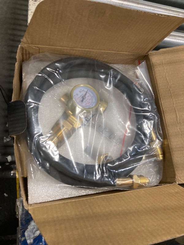 Photo 1 of RX WELD Argon Regulator Flowmeter Gas Gauge for Mig Tig Weld with Gas Welding Hose