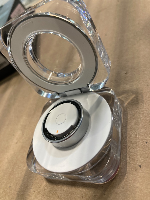 Photo 1 of Samsung Galaxy Ring, AI Smart Ring, Size First w/Sizing Kit, No App Subscription, Fitness Monitor, Sleep Tracker, Up to 7-Day Battery, Size 10, Titanium Silver [US Version, 1Yr Manufacturer Warranty]